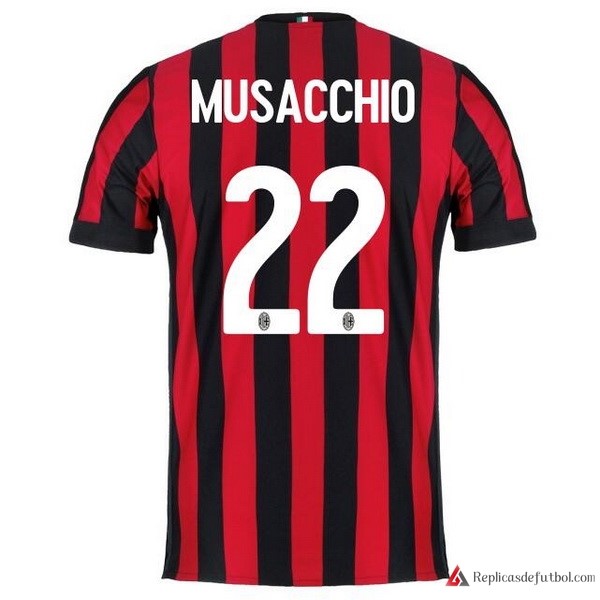 Camiseta Milan Primera equipación Musacchio 2017-2018